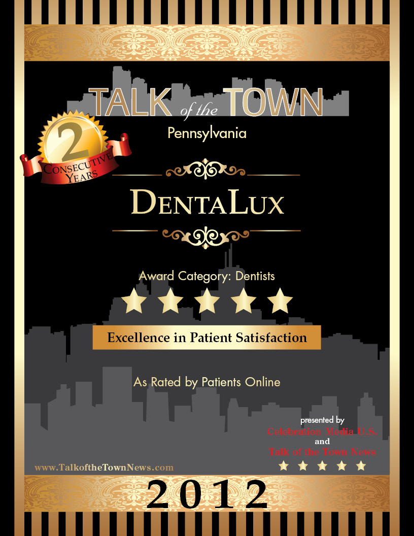 DentaLux Wins Talk of the Town Award